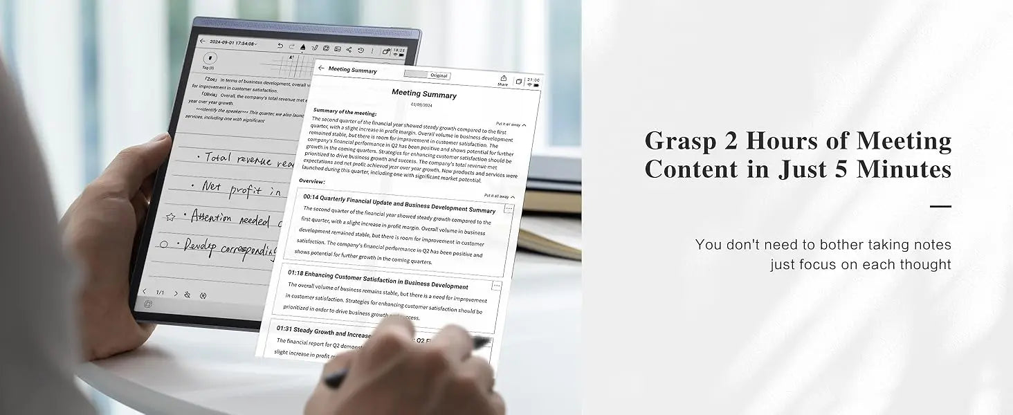 Summarize files in moments